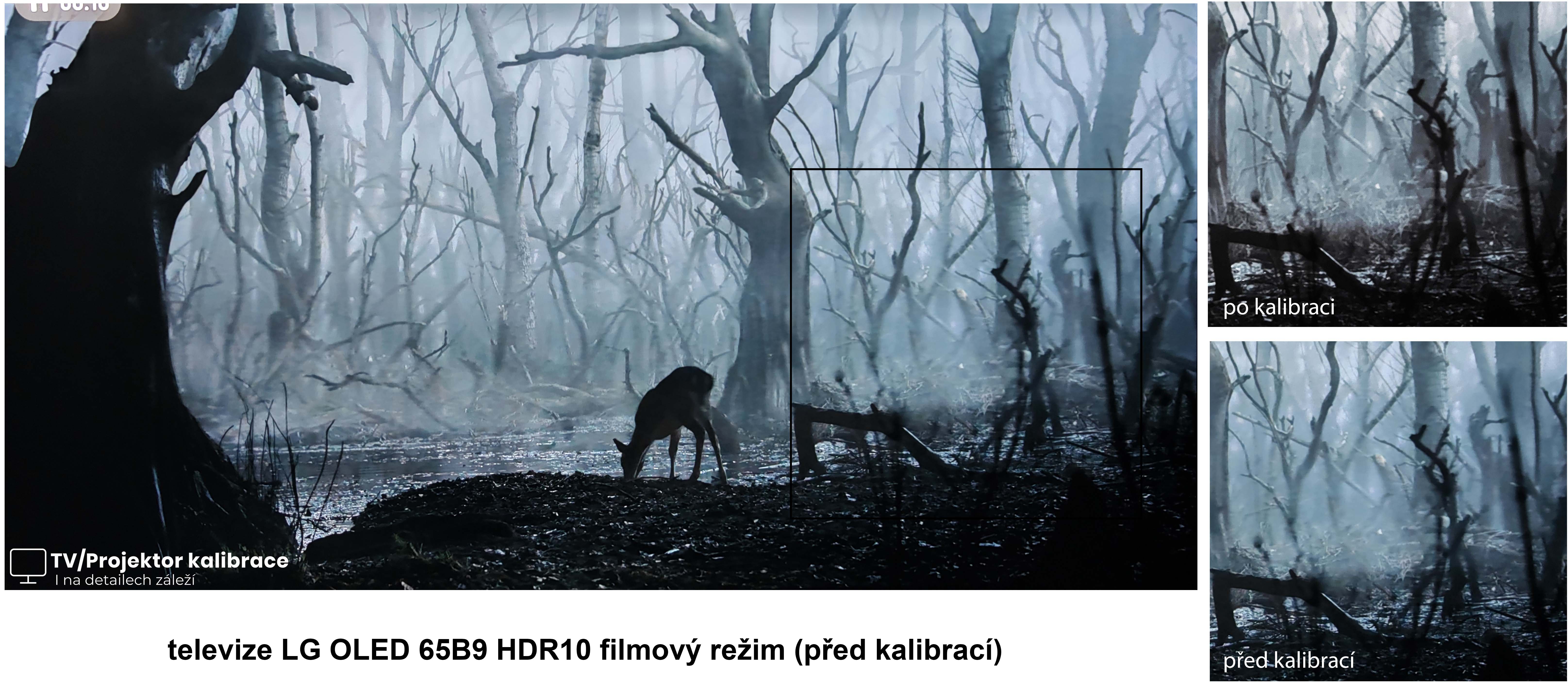 Proč je kalibrace obrazu továrního nastavení důležitá